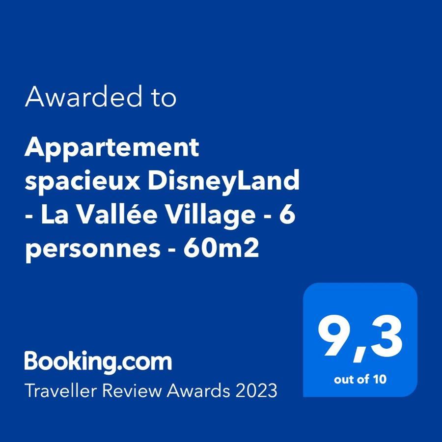 Appartement Spacieux Disneyland - La Vallee Village - 6 Personnes - 60M2 Saint-Germain-sur-Morin Eksteriør billede